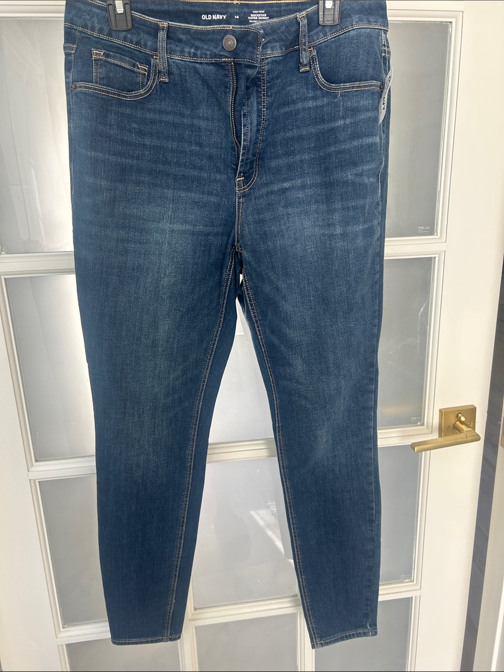 Old Navy Women's Indigo Rockstar Super Skinny Jeans